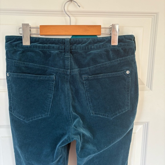 Anthropologie Pilco Blue Corduroy High Rise Skinny Jean 29 - Picture 6 of 9